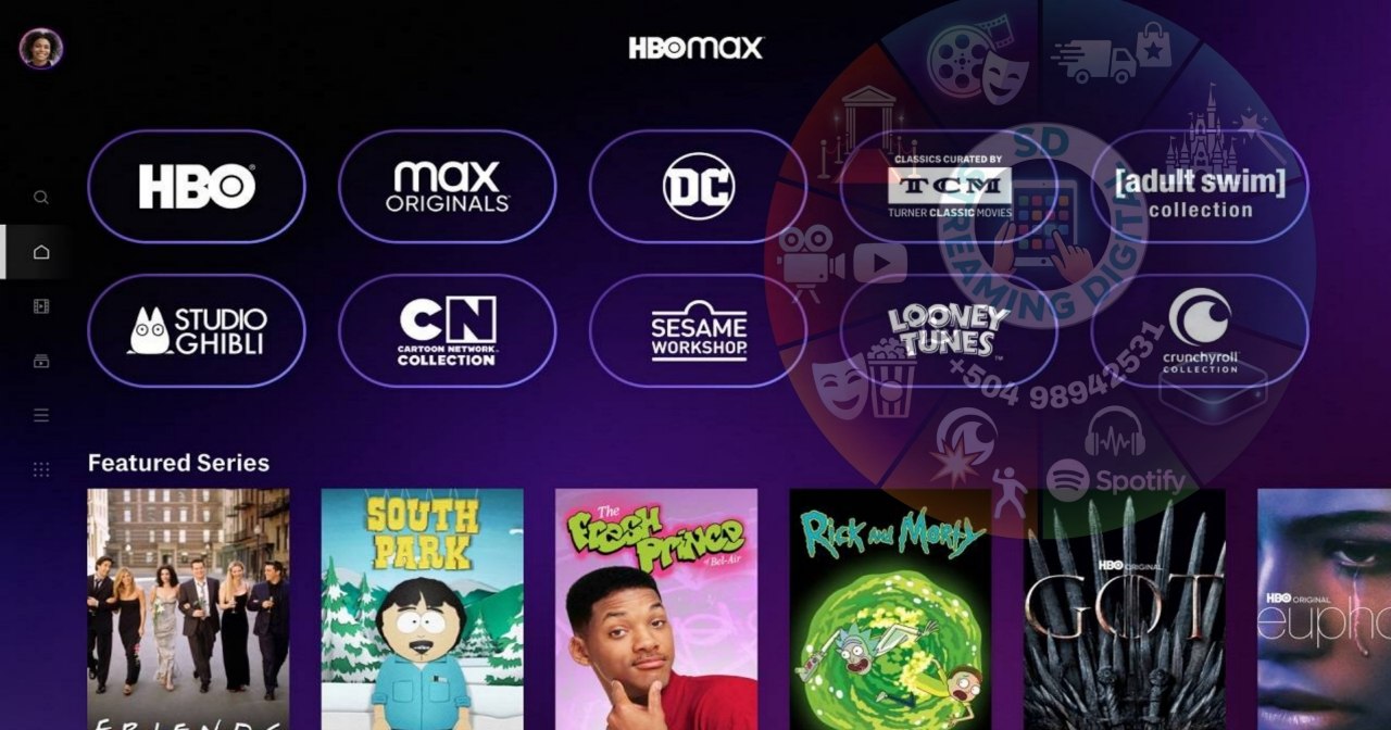 HBO MAX STANDAR 1 PERFIL 1 MES
