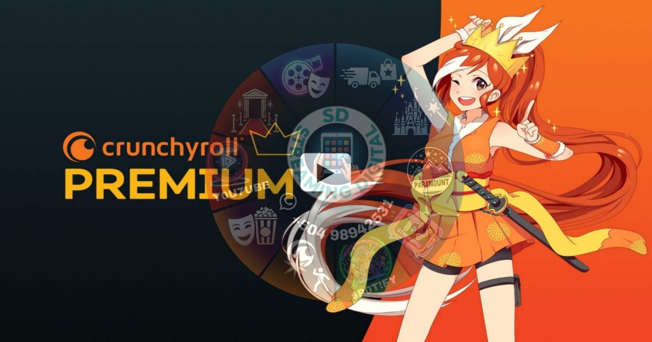 CRUNCHYROLL 1 PERFIL 1 MES